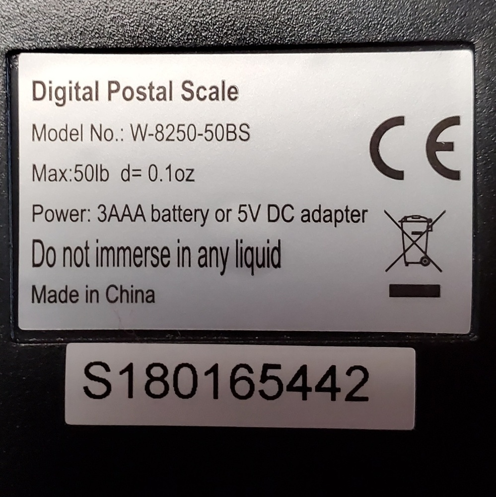 (SOLD) ACCUTECK POSTAL SCALE MAX 50LBS! - Picture 6 of 8